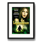 Cuadro Leprechaun El Duende Pelicula Terror Con Paspartú Marco Negro