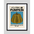 Cuadro Yayoi Kusama Pumpkin Osaka Arte Japones Decoracion Marco Negro