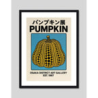 Cuadro Yayoi Kusama Pumpkin Osaka Arte Japones Decoracion Marco Negro
