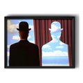 Cuadro Magritte Pinturas Surrealismo Arte Obras Decoracion Man In Bowler Hat Marco Negro