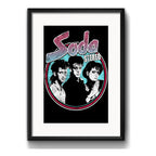 Cuadro Soda Stereo Banda Rock Brs1 Decoracion Con Paspartú