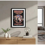 Cuadro Stranger Things V Serie Tv Personajes Arte Decoracion Marco Negro