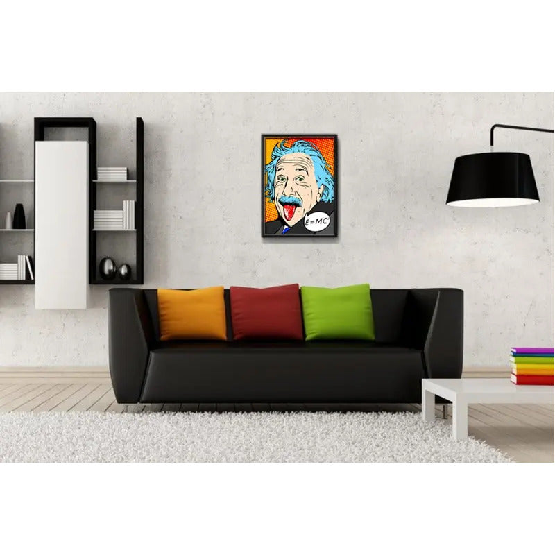 Cuadro Albert Einstein Pop Art Físico Cientifico Decoracion
