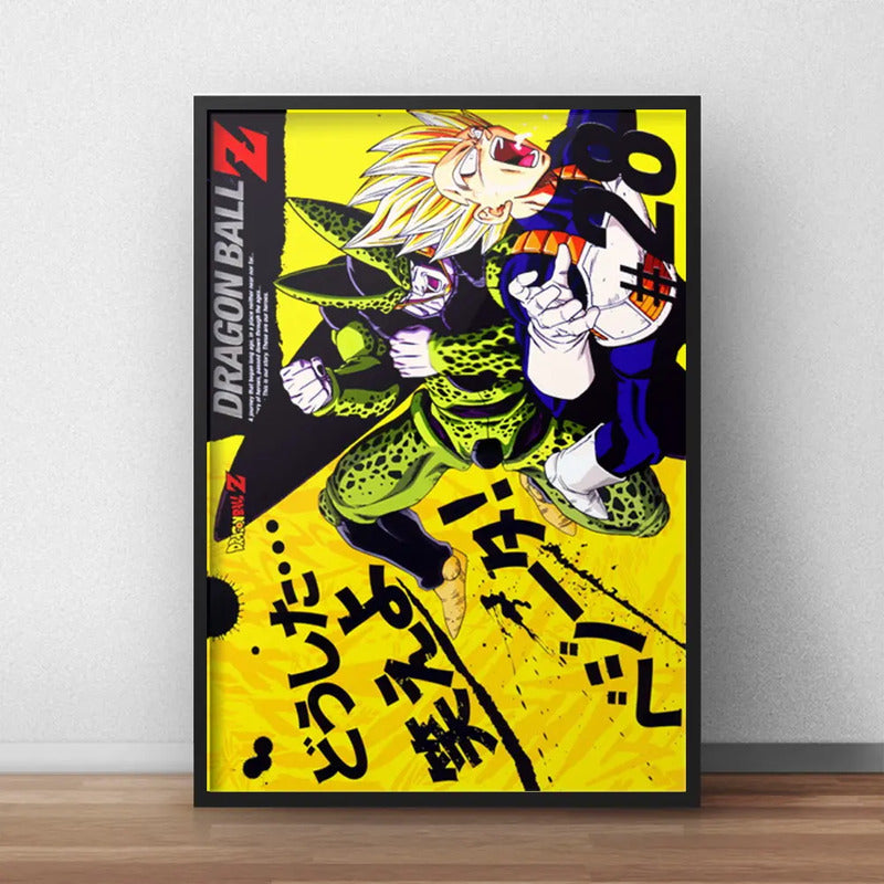 Cuadro Dragon Ball Z Manga Anime Geek Arte Decoracion