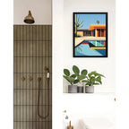 Cuadro Arquitectura Moderna Bauhaus Proyectos De Decoracion Casa Oasis Moderno 2 David Hockney Negro