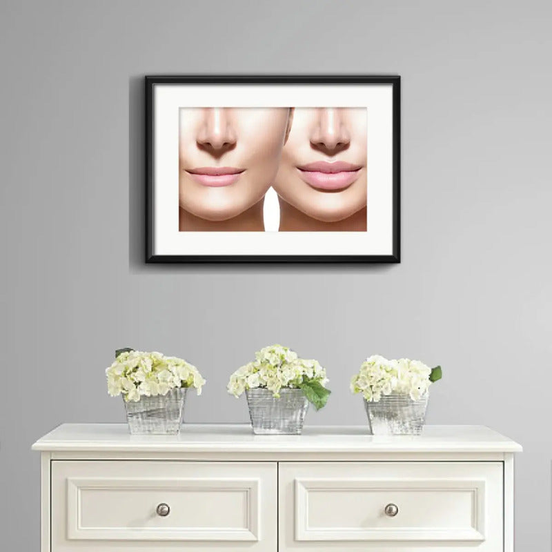 Cuadro Estetica Plastica Botox Lipo Clinica Arte Paspartu