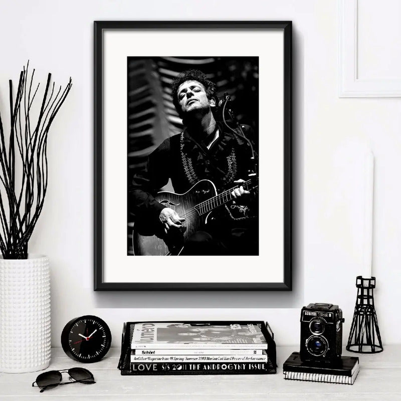 Cuadro Gustavo Cerati Soda Stereo B3 Decoracion Con Paspartú