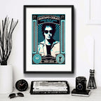 Cuadro Gustavo Cerati Soda Stereo B1 Decoracion Con Paspartú