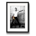 Cuadro Adam Levine Maroon 5 Pop Musica Decoracion C Paspartú Marco Negro