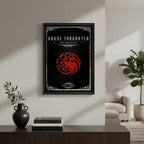 Cuadro Casas De Game Of Thrones Juego De Tronos Decoracion