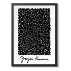 Set 3 Cuadros Picasso Matisse Kusama Black Minimalista Arte Marco Negro