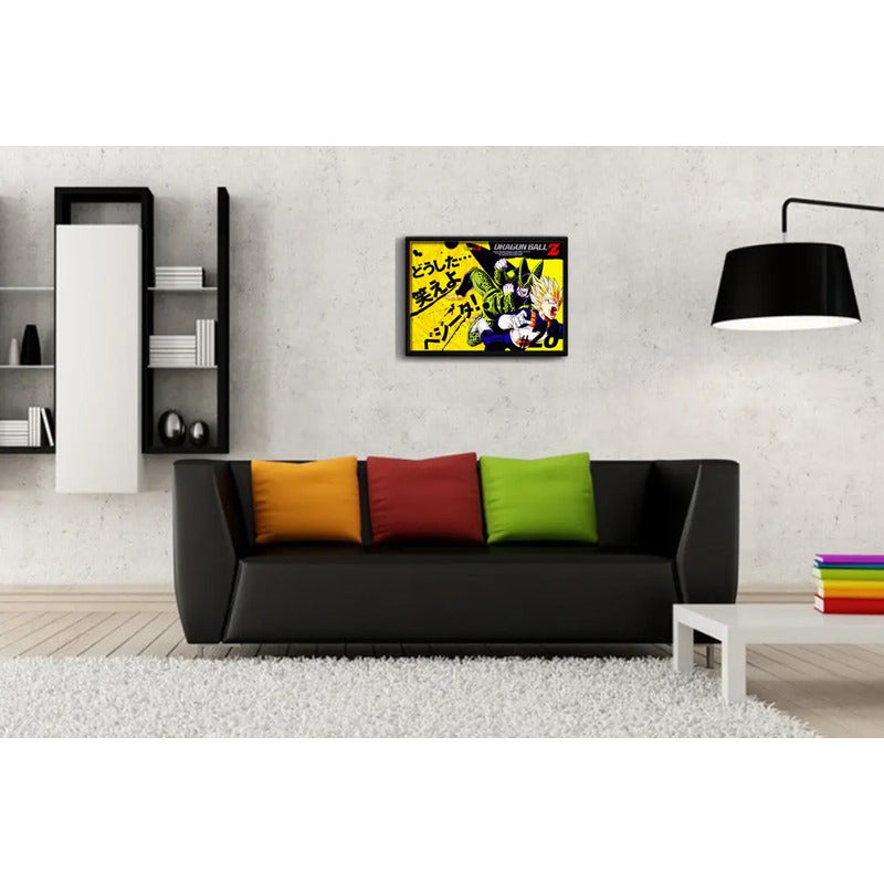 Cuadro Dragon Ball Z Manga Anime Geek Arte Decoracion