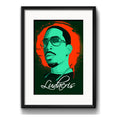 Cuadro Ludacris Pop Art Rap Rapper Decoracion Con Paspartú Marco Negro
