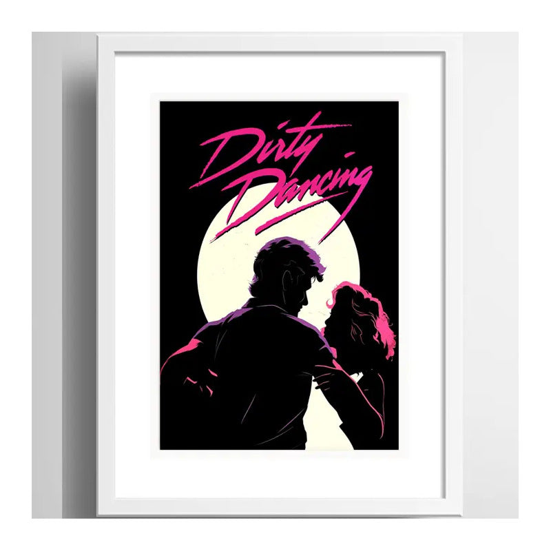 Cuadro Dirty Dancing Pop Art Pelicula Decoracion Paspartú