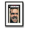 Cuadro El Resplandor The Shining Pelicula Brs1 Con Paspartú Marco Negro