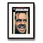 Cuadro El Resplandor The Shining Pelicula Brs1 Con Paspartú Marco Negro