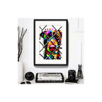 Cuadro Perro Pop Art Todas Las Razas Decoracion Con Paspartú