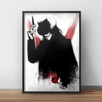 Cuadro V De Vendetta Art Pelicula Comics Cine Decoracion