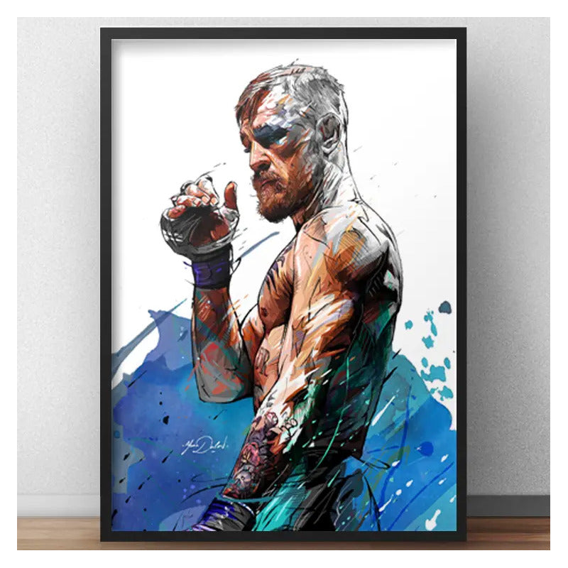 Cuadro Conor Mcgregor Pop Art Mma Ufc Gym Decoracion