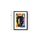 Cuadro Perro Pop Art Todas Las Razas Decoracion Con Paspartú
