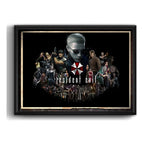 Cuadro Resident Evil Game Playstation Juego Decoracion Geek