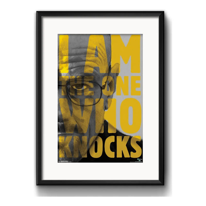 Cuadro Heisenberg Pop Art Breaking Bad Decoracion Paspartú