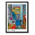 Cuadro Raoul Dufy Pintura Fauvismo Abstracto Arte Decoracion Nice Le Guéridon Marco Negro
