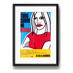 Cuadro Todo Sobre Mi Madre Almodovar Pelicula Con Paspartú Marco Negro