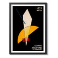Cuadro Bauhaus Exposición Arte Exhibition Art Poster Afiche Bauhaus 20 Marco Negro