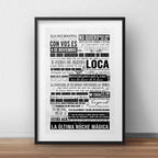 Cuadro Chano Tan Biónica Musica Decoracion Con Paspartú