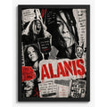 Cuadro Alanis Morissette You Oughta Know Rock Arte Vintage Marco Negro
