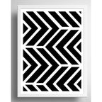 Cuadro Geometrico Abstracto Escandinavo Moderno Decoracion