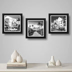 Set 3 Cuadros Miami Beach Florida Playas Paisajes Decoracion