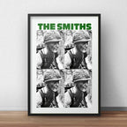 Cuadro The Smiths Meat Is Murder Rock Decoracion C/ Paspartú Marco Negro