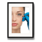 Cuadro Estetica Plastica Botox Lipo Clinica Arte Paspartu