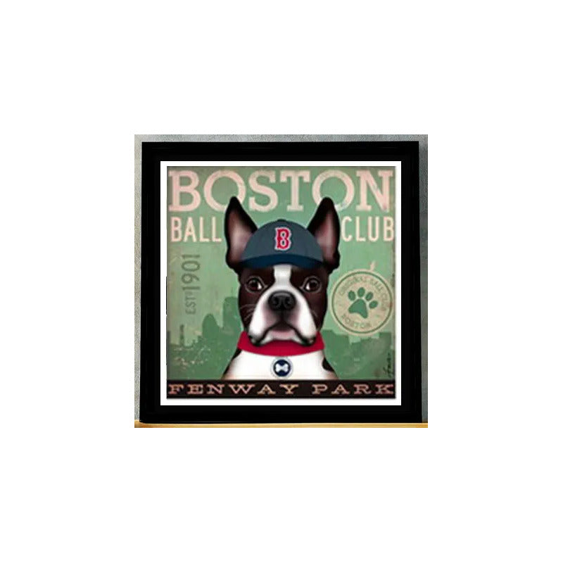 Cuadro Perro Cafe Pop Art Todas Razas Mascota Pet Decoracion