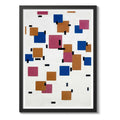 Cuadro Piet Mondrian Arte Modernismo Obras Decoracion Composition In Colour A Con Marco Negro