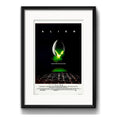 Cuadro Alien El Octavo Pasajero Película Cinema Con Paspartú Modelo 1 Negro